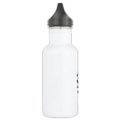 Ruitvormige Chinese bloemtak Waterfles (Links)