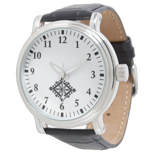 Ruitvormige dharmachakra horloge