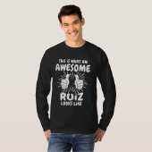 Ruiz Achternaam Geweldige Ruiz Achternaam Ruiz T-shirt (Voorkant volledig)