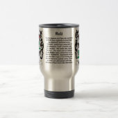 Ruiz Family Coat of Arms Travel Mug Reisbeker (Center)