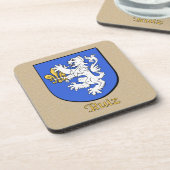 Ruiz Family Shield Bier Onderzetter (Linkerzijde)