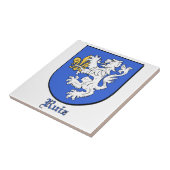 Ruiz Family Shield Decoratieve Tegel Tegeltje (Zijkant)