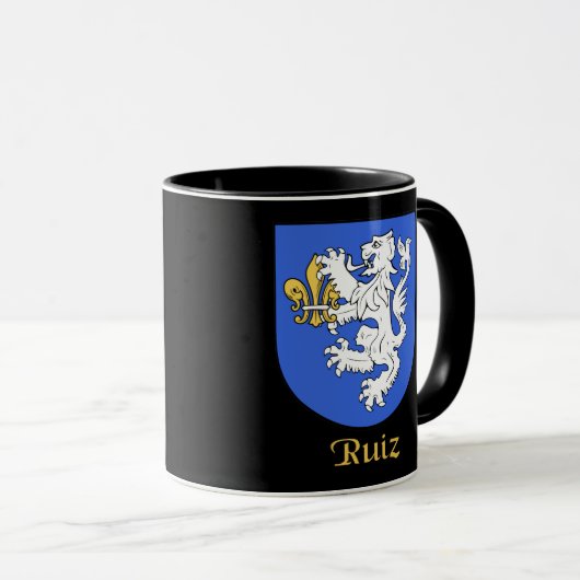 Ruiz Family Shield Mok (Voorkant rechts)