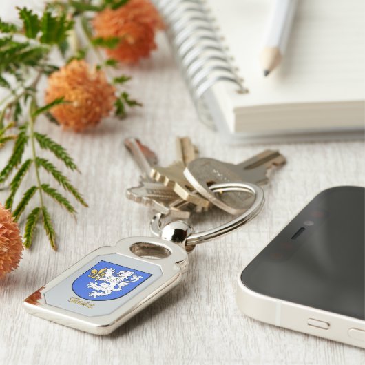 Ruiz Historisch Schild Sleutelhanger (Zijkant)