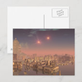 Rujjipet Alien City met Binary Suns Briefkaart (Voorkant / Achterkant)