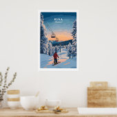 Ruka Finland Ski Poster 1 (Keuken)