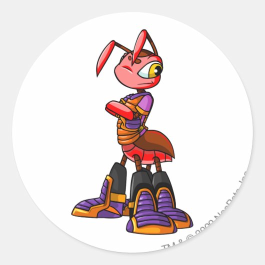 Ruki Kreludor Player Ronde Sticker (Voorkant)