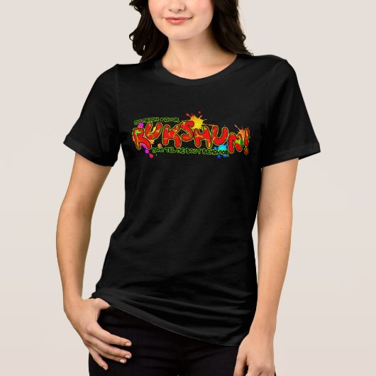 RUKSHUN Tri-Blend SHIRT (Voorkant)