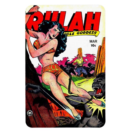 Rulah 1949 stripmagneet Magneet (Verticaal)