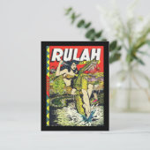 Rulah- stripboek briefkaart (Staand voorkant)