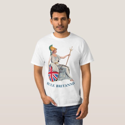 RULE BRITANNIA T-Shirt (Voorkant volledig)