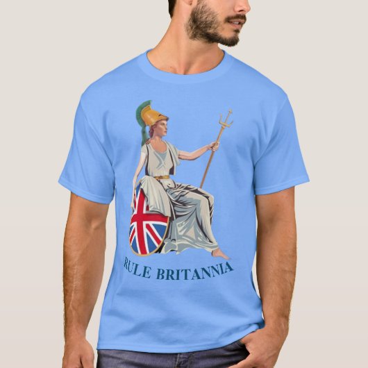 RULE BRITANNIA UK Patriot T-shirt (Voorkant)
