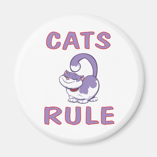 RULE CATS MAGNEET (Voorkant)