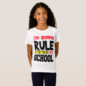 Rule Girls' Fine Jersey T-Shirt (Voorkant volledig)