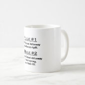 Rule Patent Attorney Koffiemok (Voorkant rechts)