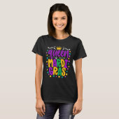 Rule the Parade in Style: Queen of Mardi Gras T-shirt (Voorkant volledig)