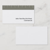 Ruler Khaki Visitekaartje (Voorkant / Achterkant)