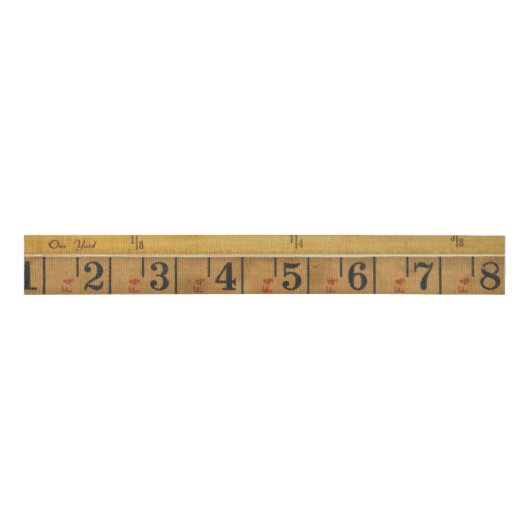 Ruler Ribbon Grosgrain Lint (Voorkant)
