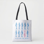 "Rules are For Losers" Funny Boho Coastal  Tote Bag (Voorkant)