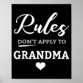Rules Don't Apply To Grandma  Poster (Voorkant)