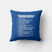 Rules for dating my daughter kussen (Achterkant)