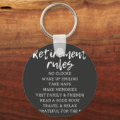 Rules Sign inchecken, Gift Sign inchecken Sleutelhanger (Voorkant)