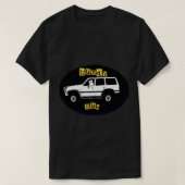 Rum Bus Bundy Land Cruiser 80 Serie T-shirt (Design voorkant)