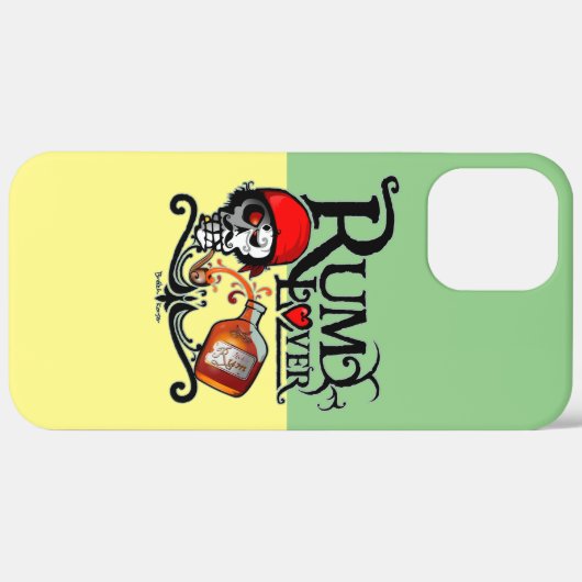 Rum Case-Mate iPhone Case (Achterkant (horizontaal))
