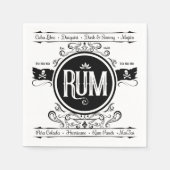 Rum Cocktail Servet (Voorkant)