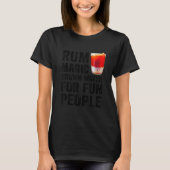 Rum Definition Magic Brown Water for Fun People Hu T-shirt (Voorkant)