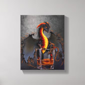 Rum Dragon 8x10 Canvas afdrukken (Voorkant)