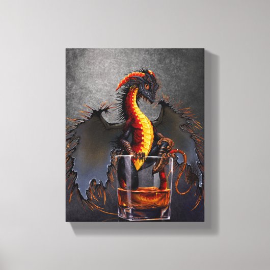 Rum Dragon 8x10 Canvas afdrukken (Voorkant)