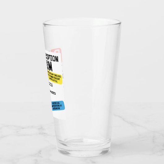 Rum-glas op maat glas (Links)