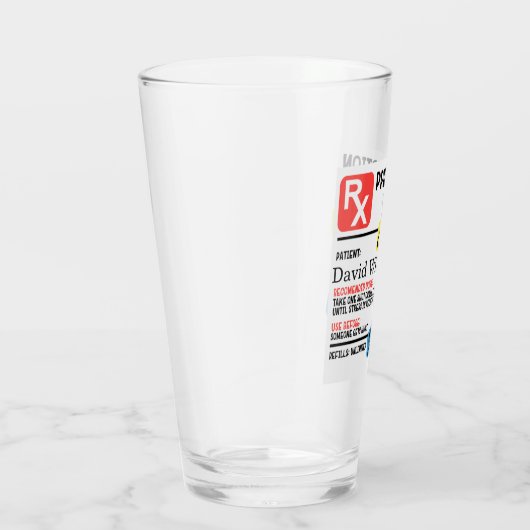 Rum-glas op maat glas (Rechts)