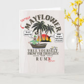 RUM GRAPJE KAART (Gele Bloem)