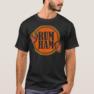 Rum Ham geïnjecteerd Vleestraditie Grill Party foo T-shirt
