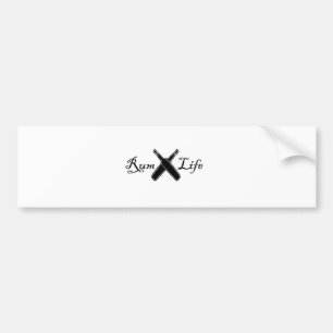 Rum Life Bumpersticker