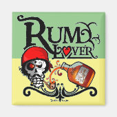 Rum lover Magnet (Voorkant)