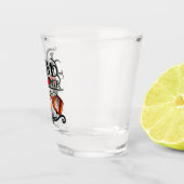 Rum lover shot glas (Rechts)