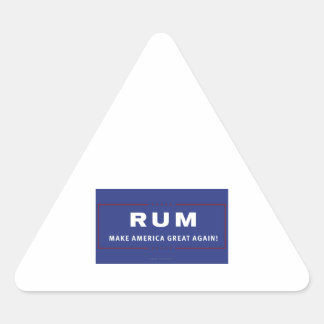 Rum maakt Amerika weer geweldig Sticker