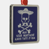 Rum Mustache aangepast ornament kleur (Rechts)