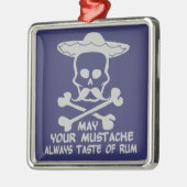 Rum Mustache aangepast ornament kleur (Links)