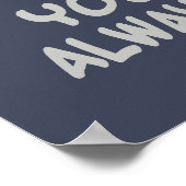 Rum Mustache aangepast poster kleur (Hoek)