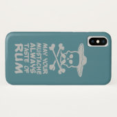 Rum Mustache aangepaste telefoongesprekken Case-Mate iPhone Case (Achterkant (horizontaal))