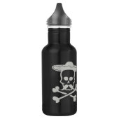 Rum Mustache Waterfles (Links)