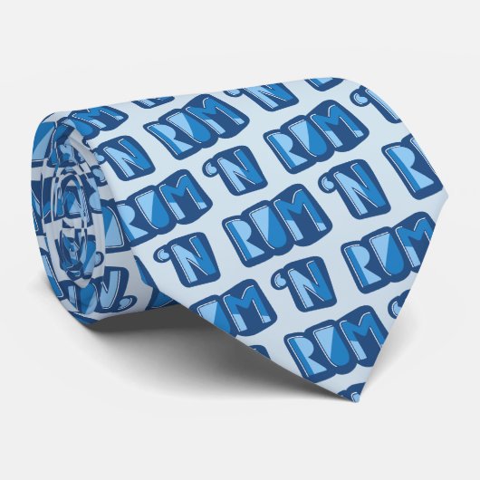 Rum 'n, Funny British Slang, Yorkshire, Stropdas (Opgerold)