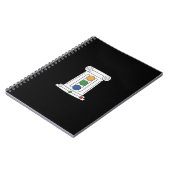 RUM Notitieboek met zwart Hoesje (Linkerzijde)