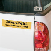 Rum.ologe Bumpersticker (Op Truck)