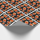 Rum patroon cadeaupapier (Hoek)