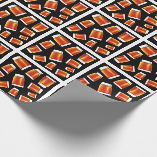 Rum patroon cadeaupapier (Hoek)